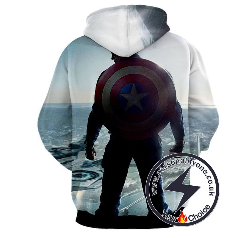 CAPTAIN AMERICA HELLICARRIER 3D Hoodies - CAPTAIN AMERICA 3D